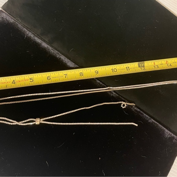 Elegant Gold and Silver Women's Jewelry Set necklace chain bundle - Picture 6 of 6